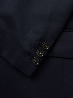 A.P.C. takes a minimalist approach when designing, so its tailoring is clean-lined and classic. This 'Harry' suit jacket is cut from wool with high notch lapels and a single vent. The darting at the middle gently tapers the shape. Suit Jacket For Men, Grey Wool Suit, Herringbone Suit, Jacket For Men, Wool Suit, Wool Plaid, Wool Blazer, Mr Porter, Flap Pocket