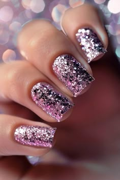 Dazzle and shine with 50 stunning glitter nail designs! From subtle sparkles to full-on glamour, find the perfect look to make your nails the star of any occasion.