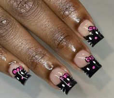 Natural Nails Manicure, Acrylic Nail Set, Hard Nails, Diy Acrylic Nails, Drip Nails, Grunge Nails, Classy Acrylic Nails