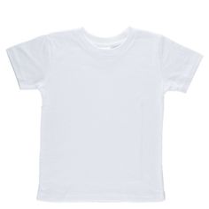 Dress your little one in a customizable fashion with White Toddler T-Shirt. This simple knit t-shirt can be worn plainly or with added embellishments and themes. Adorn the surface with printed designs, buttons, appliques, iron-ons, and much more. Dress it up or down!     Details:   Size: 3T  Content: 100% Cotton  Care: Machine Wash, Warm; Tumble Dry, Low; Only Non-Chlorine Bleach When Needed; Cool Iron If Needed. Unisex White Cotton T-shirt, Unisex Basic Short Sleeve Shirt, Basic Unisex Short Sleeve Shirt, Basic White Shirt For All Genders, Hebrew Israelite, Print Coupons, Iron On Applique, Baby T Shirt, Beautiful Knitting