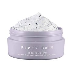 What it is: A non-drying whipped clay mask with charcoal that deeply purifies pores. Clinically tested to instantly improve skin's texture and fight shine all day.This product is an Allure Best of Beauty award winner. Skin Type: Normal, Dry, Combination, and OilySkincare Concerns: Pores, Uneven Texture, and OilinessHighlighted Ingredients:- Clay: Extracts dirt, oil, and impurities.- Charcoal: Helps detoxify pores and absorb oil and impurities.- Salicylic Acid (BHA): Clarifies and refines skin.In Detoxifying Face Mask, Face Masque, Fenty Skin, Oil Makeup Remover, Glowing Skincare, Sunscreen Moisturizer, Oily Skin Care, Best Face Mask, Clay Mask