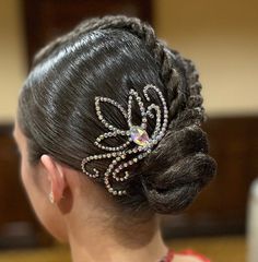 Latin, rhythm, ballroom, or smooth dance competition hairpiece. All our pieces are original designs made to make you stand out at your next ballroom dance competition!  This piece can also be used for jazz, contemporary, or ballet dance or acro performances.  It can be secured using professional strength hair glue to adhere it to your finished ballroom hairstyle. It can also be secured with bobby or hair pins. Choose the mesh color that best matches your hair for the illusion that you placed these beautiful stones directly to your hair! NOTE: For all rhinestone variations, large center stone color will be Crystal AB.  Made and shipped from Minnesota. Dance Competition Makeup, Dance Hair Piece, Ballroom Accessories, Lotus Crystal