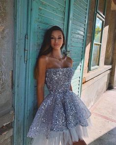 Mini Dress Homecoming, School Event Dress, Sequin Homecoming Dress, Dress Homecoming, Short Prom Dress, Tulle Prom Dress, Short Prom, Short Mini Dress, Sequin Mini