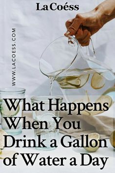 What Happens When You Drink a Gallon of Water a Day Drinking A Gallon Of Water A Day Results, Gallon Of Water A Day, Signs Of Dehydration, Drink Enough Water, Benefits Of Drinking Water, Water Per Day, Feeling Dizzy, Honey Water