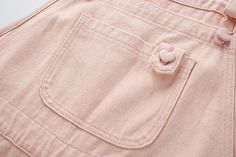 Extra sweet pink overalls with heart buttons, now in a shorter length for warmer days. Features a high waist boyfriend fit with roomy legs, side pockets and back pockets. S: 32" waist, 40" hips, 12" rise, 25" thighs, 6" inseamM: 33.5" waist, 41.5" hips, 12" rise, 26" thighs, 6" inseamL: 35" waist, 43" hips, 12" rise, 27" thighs, 6" inseam How to attach buckles:Slide the rectangular buckle on first, followed by the T-shaped buckle. Overall straps will hold on its own as such or you can slide the free end back into the rectangular buckle. Overalls Pink, Pink Overalls, Short Overalls, Heart Button, Sweet Heart, Overall Dress, Boyfriend Fit, Sweater Blouse, Cardigan Jacket