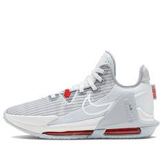 the nike air zoom low is available in white and red