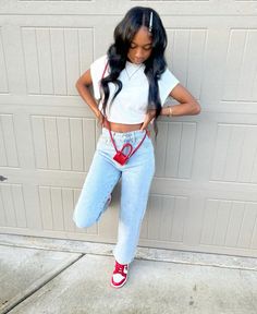 Fly Girl Outfits Black Women Spring, Birthday Outfits Black Women School, Outfit Ideas For School Casual Jeans, Dunks Outfit Black Women, Outfit Ideas For School Black Women, Kids Outfits Daughters, Teen Swag Outfits, Fly Outfit