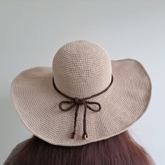 QUICK TO HOOK , FUN TO WEAR . ❤ Pattern Name: LARGE BRIM HAT ❤ The pattern is beginner friendly with photos to guide you each step of the way . ➡ Pattern is in English with Standard American Crochet Terms ➡ Skill Level: Easy Pattern is given in 2 sizes and will fit most heads . Small 20-21 inch and medium/large 22 -23 inch circumference . Brim : 4.5 inch ( 12 cm ) . ------------------------------------ The digital format is including: 2 PDF - PATTERN - Suggestions for yarn and gauge ------------ Crochet Brimmed Hats For Vacation, Crochet Brimmed Vacation Hat, Brimmed Crochet Hats For Vacation, Beach Crochet Wide Brim Hat, Crochet Wide Brim Hat For Vacation, Crochet Curved Brim Hat For Beach, Summer Crochet Hat For Vacation, Crochet Wide Brim Beach Hat, Crochet Wide Brim Vacation Hat