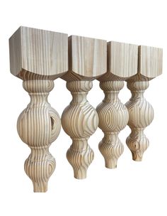 "Dimensions:14x4 Wood type: knotty pine Coffee legs table legs pine or bed legs 14\"x4\" Style bed legs  This product was produced in the USA by professional craftsmen.  These bench legs are unfinished and already sanded to 280 grit. The legs can be painted, stained or varnished We ship to all 48 states excluding PO box and Alaska and Hawaii.  Thank you for looking." Knotty Pine Kitchen, Pine Kitchen, Bench Legs, Bed Legs, Knotty Pine, Style Bed, Furniture Legs, Bed Styling, Table Legs