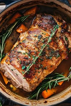 Dutch Oven Pork Loin Pork Loin Half Baked Harvest, Pork Loin Slow Roast In Oven, Asian Pork Loin Roast Recipes, Oven Roasted Pork Loin Roast, Top Loin Pork Roast, Boneless Pork Half Loin Recipes, Juicy Pork Loin Recipes, Pork Loin Roast In Dutch Oven, Loin Pork Roast Recipes