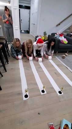 Fun Team Building Activities, Team Building Activity, Xmas Games, Eve Game, Fun Christmas Games, Minute To Win It Games, Family Party Games