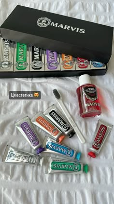 Marvis Toothpaste Aesthetic, Dental Routine, Marvis Toothpaste, Clary Sage Essential Oil, Beauty Routine Tips, Oral Care Routine, Facial Skin Care Routine