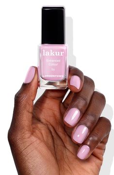 What it is: A luxurious nail polish that delivers gel-like wear and shine with effortless application. What it does: The polish is formulated to provide nails with the perfect balance of strength and moisturization. It is a break-through combination of high-impact color and the brand's proprietary kur® care. How to use: Start with any base coat. Once the first layer has dried, apply 1 to 2 coats of polish as needed. Let the polish dry for 10 to 15 seconds and seal with any top coat. Paraben-free Rose Gold Nails, London Town, Nail Color, Base Coat, Paraben Free, Top Coat, Paraben Free Products, Cruelty Free, Nail Colors