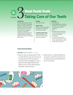 Brush to the beat... and teach your students how to keep their mouths healthy and their smiles happy with some help from The Wrigley Foundation's new oral health education website. Oral Health Education, Educational Activities