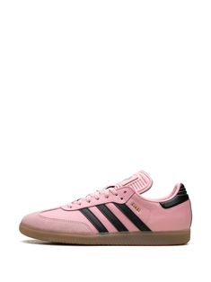 Find ADIDAS X Inter Miami Cf Samba Messi Sneakers on Editorialist. pink/black leather suede panelling logo stamp at side signature 3-Stripes logo contrasting heel counter round toe front lace-up fastening logo patch at the tongue branded insole gum-rubber sole These styles are supplied by a premium and authenticated sneaker marketplace. Stocking only the most sought-after footwear, they source and curate some of the most hard to find sneakers from around the world. Inter Miami Cf, Inter Miami, Adidas X, Logo Stamp, Samba, Pink Black, Patch Logo, Rubber Sole, Gum