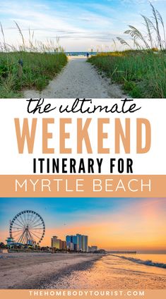 the ultimate weekend itinerary for my little beach