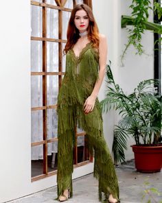 Item Type: Jumpsuits & Rompers Gender: Women Pattern Type: Solid Model Number: FT4661-2 Type: Jumpsuits Style: Casual Fabric Type: Broadcloth Decoration: Tassel Length: Full Length Fit Type: REGULAR Material: Polyester Style: Fashion Sleeveless Jumpsuits And Rompers For Festivals, Sleeveless Summer Bodysuit For Festivals, Sleeveless Bodysuit For Summer Festivals, Beachwear Jumpsuits And Rompers For Party, Beachwear Style Party Jumpsuit, Sleeveless Beachwear Jumpsuits And Rompers For Party, Tassel Jumpsuit, Halter Jumpsuit, Jumpsuit Fashion