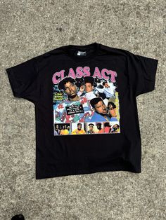 Name: Class Act Movie Homage Tee Powered By. KICKART® Material: 100% Premium Cotton Collar: 1" Rib Collar Fit: 7.5oz Premium Relaxed Heavyweight 240-250gsm  *SIZE UP WITH DISTRESSED ACID WASH TEE FOR OVERSIZED FEEL This Cotton Crew Neck T-shirt is a perfect combination of style, comfort, and durability. Made from 100% premium cotton material, this t-shirt is perfect for any occasion. Key Features: - Relaxed heavyweight fit ensures maximum comfort - Rib collar and crew neckline add a touch of style - Short sleeves offer a casual look - Loose-fitting design provides ease of movement This t-shirt boasts a street-inspired design with its retro, fashion-forward vintage feel that gives it an edge over others. It comes in various sizes ranging from S to 2XL to ensure you get the right fit for you Half Sleeve Shirts, Fashion Graphic, Acid Wash, Casual Wear For Men, Unique Fashion, Shirt Sleeves, Half Sleeves, Trendy Fashion, Casual Looks