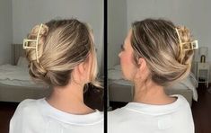 This is a guide to using Velcro hair rollers. Learn how to use Velcro hair rollers to get big bouncy curls with this step-by-step hair tutorial. Tiktok Ponytail, Christmas Hairdos, Tease Hair, Bun Hairdo, Braid Hack, Scarf Bun, Faux Braid, Big Ponytail, Teasing Hair