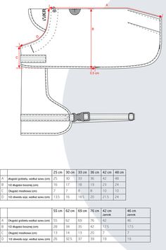 the size and measurements for an apron