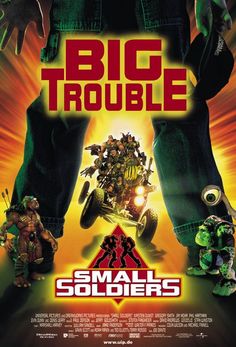 the movie poster for big trouble, which features an image of a man on a motorcycle