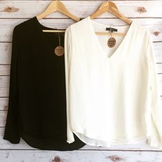 Olivaceous v-neck blouse #streetstyle #boho #chic www.nobebohobeach.com V Neck Blouse, Basic Tank Top