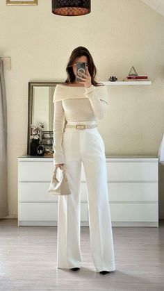 Elegantes Outfit Damen, Classy Business Outfits, Classy Outfits For Women, Professional Outfits Women, Chique Outfits, Outfit Chic, Stylish Work Attire, Everyday Fashion Outfits, Fashion Fail