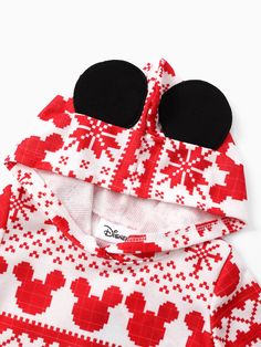 Baby Unisex, Mickey And Friends, Unisex Baby, Christmas Pattern, Disney Mickey, Jumpsuit, Disney, Christmas, Pattern