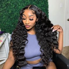 Hair Material 100% Human Hair From One Donor Color Natural Black Lace 4x4 5x5 5x6 13x4 Transparent HD Lace Wig Can Be Dyed Yes, Last for one more year Hairline Pre-plucked Natural Hairline Wig Combs 13x4 Lace-2 Combs Inside; 4x4&5x5 Lace-1 Comb Inside;6x5 Lace-1 Comb Cap Size Average Size, with Adjustable 4 Strap Free Shipping USA (3-5 Bdays), others (5-7 Bdays) Returns Accept 30-day no reason return & exchange, with hair not be used Free Gifts Wig cap,exquisite Gift Packs Grey Hair Extensions, Loose Deep Wave, Quality Wigs, Deep Wave Hairstyles, Human Virgin Hair, Human Hair Lace Wigs, Long Wigs, Black Natural Hairstyles, Deep Wave