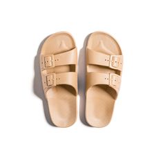 Buy shoes online - CAMEL Slides - Shop at Freedom Moses Best Slides, Freedom Moses, Pool Sandals, Cool Slides, Baby Sunglasses, Toddler Accessories, Women Slides, Women Shoes Online, Slides Women