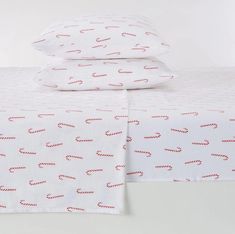 Candy Cane Cotton Sheets - Your Western Decor Winter Bed, Holiday Bed, Holiday Flannel, Flannel Sheets, Christmas Bedding, Floral Duvet Cover, Bed Sheet Set, Cotton Bedsheets, Floral Duvet