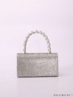 BagForLove - Elegant Rhinestone Chain Flap Mini Bag - Ideal Bridal Purse for Weddings, Proms & Parties Product Description Color Silver Details Rhinestone Magnetic Yes Strap Type Chain Bag Size Mini Style Glamorous Pattern Type Plain Type Square Bag Closure Type Flap Material Glitter Composition 100% Polyester Size Chart INCH CM Bag Height Bag Length Bag Width Handle Height Strap Length 3.9 inch 6.9 inch 2.4 inch 3.5 inch 47.2 inch Bag Height Bag Length Bag Width Handle Height Strap Length 10 cm 17.5 cm 6 cm 9 cm 120 cm Details Pictures Similar Products h2 { text-align: center; } /* æ¢è¡ */ li{ white-space: normal; word-break: break-all; word-wrap: break-word; } .red-box { width: 100%; display: flex; flex-direction: row; flex-wrap: wrap; justify-content: center; } .red-box > div { width: Glamorous Crystal Evening Bag For Prom, Elegant Crystal Bags For Prom, Elegant Crystal Bag For Prom, Silver Crystal Bag For Prom, Sparkling Silver Evening Bag For Prom, Silver Sparkling Evening Bag For Prom, Sparkling Crystal Evening Bag For Wedding, Silver Clutch With Chain Strap For Wedding, Silver Wedding Bag With Chain Strap