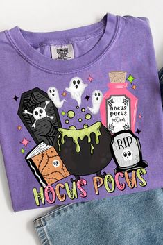 Grape Unisex comfort colors tee Hocus Pocus print Hocus Pocus Halloween, Halloween Graphic, Rose Boutique, Comfort Colors Tee, Hocus Pocus, Comfort Colors, Graphic T Shirt, Graphic Tshirt, Graphic Tees