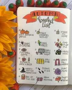 The weather is cooling and Halloween is approaching, that means that it is fall! Here is a compilation of over 30 Autumn-inspired bullet journal layouts! Autumn Bullet Journal, September Journal, Journal D'inspiration, Bullet Journal Spread Ideas, Journal Spread Ideas, Halloween Bucket List, Bullet Journal October, Bu Jo, Crafting Room