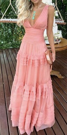 Occasional Outfits, Outfit Boda, Wedding Fits, Beach Wedding Attire, Matric Dance, Tulle Maxi Dress, Casual Party Dresses, Wedding Attire