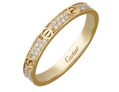 Cartier Cartier Fine Jewelry Diamond Promise Ring, Cartier Diamond Promise Ring, Cartier Yellow Gold Diamond Ring With Accents, Cartier Diamond Promise Jewelry, Cartier Diamond Jewelry For Promise, Cartier Yellow Gold Rings With Single Cut Diamonds, Cartier Luxury Rings With Diamond Accents, Luxury Cartier Rings With Diamond Accents, Cartier Rings In Yellow Gold With Pave Setting