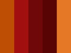 an orange and brown color scheme with vertical lines in the center, on top of each other