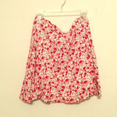 So Sassy Floral Mini. Never Worn Forever 21 Red Mini Skirt For Spring, Red Forever 21 Mini Skirt For Spring, Casual Red Skirt From Forever 21, Casual Red Skirt By Forever 21, Forever 21 Spring Flared Mini Skirt, Forever 21 Flared Mini Skirt For Spring, Forever 21 Casual Red Mini Skirt, Casual Red Mini Skirt By Forever 21, Red Flared Skort For Spring