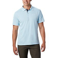 Any day is the right day to pull on a Columbia\u00ae Utilizer Short-Sleeve Polo. This short-sleeve men's polo plays well even at work, and is one of those rare shirts that you could actually wear every single day. The reason: super-comfortable classic fit, perpetual great looks, and performance features that keep you feeling sharp. The Columbia Utilizer Short-Sleeve Polo for Men is crafted of 100% polyester pique, with Omni-Wick\u2122 high-performance wicking and Omni-Shade\u2122 UPF 30 sun prot Polo For Men, Columbia Shirt, Short Sleeve Polo, Perfect Shirt, Moisture Wicking Fabric, Shirt Online, Men Short Sleeve, Boy's Clothing, Sun Protection