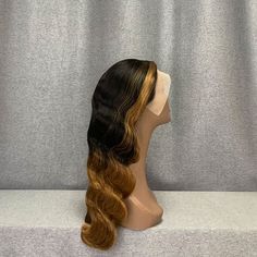 Wig Style 13×4 Lace Front Wig Hair Texture Body Wave Wig Length 18-24 Inch Hair Material High Quality Human Hair Hair Color #1b-30 Ombre & #30 Highlights Can Be Dyed Yes Lace Swiss Lace Hairline Pre-plucked Natural Hairline Wig Combs 4 Combs Inside Cap Size Average Size, with Adjustable Strap Circumference 22.5 Inches, Standard Medium Size Skunk Stripe, Double Drawn Hair, Weave Ponytail, Ombre Lace Front, U Part Wig, Curly Hair Wig, Wave Wig, Ombre Wigs, Raw Hair