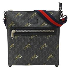 GUCCI Bag Men's GG Supreme Shoulder Black 474137 TigerBrand: GucciGender: Men,WomenColor: BlackMaterial: GG SupremeComes with: Dust bag, ManualSize (HxWxD): 29cm x 26.5cm x 4cm / 11.41'' x 10.43'' x 1.57'' Handbag Wallet, Shoulder Bag Black, Wallet Accessories, Vuitton Bag, Bags Designer Fashion, Exclusive Bag, Prada Bag, Debit Card, New Bag