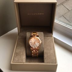 Burberry Watches Burberry Watch, Burberry Accessories, Michael Kors Watch, Gold Watch, Accessories Watches, Burberry, Michael Kors, Fast Delivery, Women Accessories