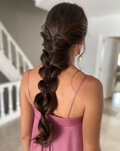 Officiant Hairstyles, Bridesmaid Stuff, Prom Inspo, Trendy Hairstyle, Party Inspo, Hairdo For Long Hair