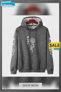 Men's Hoodie Red Beige Gray Hooded Rose Graphic Prints Sports & Outdoor Daily Sports Hot Stamping Basic Streetwear Casual Spring & Fall Clothing Apparel Hoodies Sweatshirts Basic Streetwear, Rose Graphic, Fall Clothing, Streetwear Casual, Casual Spring, Red Hoodie, Clothing Apparel, Spring And Fall, Ladies Tops Fashion