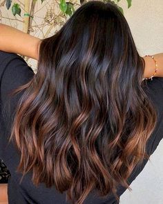 New Hair Color Trends, Hair Color Chocolate, Colour Trends, Beautiful Hair Color, Brown Highlights, Balayage Brunette