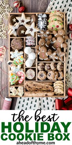 the best holiday cookie box recipe