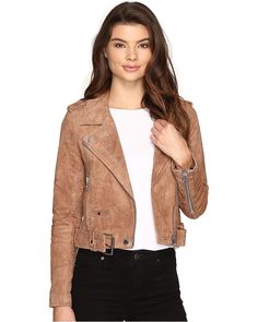 Blank NYC Suede Moto Jacket | Zappos.com Edgy Leather Jacket With Belt Loops For Fall, Long Sleeve Suede Biker Jacket For Fall, Fall Moto Biker Jacket With Belt Loops, Fall Suede Leather Jacket With Zipper, Fall Suede Leather Jacket With Zipper Closure, Suede Leather Jacket With Zipper For Fall, Suede Biker Jacket With Zipper For Work, Trendy Suede Leather Jacket, Trendy Suede Leather Jacket For Work