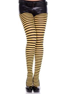 These opaque striped tights in several colors (each sold separately) are perfect for rag dolls, punk styles, elves, Mrs. Claus and holiday celebrations for Christmas and other costumes for Halloween, cosplay, theatrical productions, theme parties and more! Other costumes, shoes and accessories not included. One size fits most - 90-165 lbs. Costumes For Halloween, Striped Tights, Opaque Tights, Theme Parties, Rag Dolls, Estilo Punk, Halloween Cosplay, Rag Doll, Shoes And Accessories