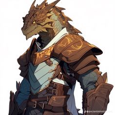 an image of a creature in armor