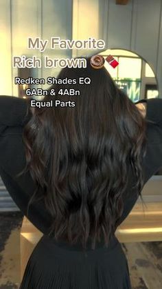 Rich Brown Hair Formula, Chocolate Brown Hair Shades Eq Formula, Dark Brown Hair Formula, Chocolate Brown Redken Formulas, Redken Shades Eq Chocolate Brown, Dark Hair Babylights, Chocolate Brown Hair Formula, Dark Brunette Hair Color, Chocolate Brown Shades Eq